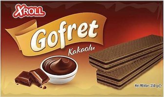 Xroll Gofret Kakaolu Bisküvi 350 gr