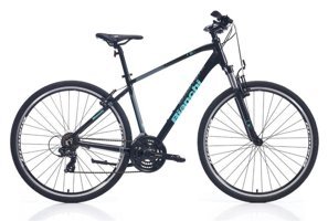 Bianchi T0018FS 28 Jant 21 Vites Amortisörlü Şehir / Tur Bisikleti Siyah