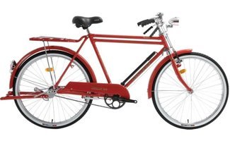 Bisan Roadstar Classic Çubuk Fren 26 Jant-Şehir / Tur Bisikleti Kırmızı