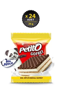 Eti Petito Çikolatalı Gofret 24x25 gr