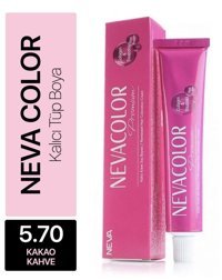 Neva 5.70 Kakao - Kahve Organik Krem Saç Boyası 50 gr