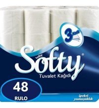Softy 3 Katlı 48'li Rulo Tuvalet Kağıdı