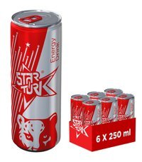 Star Türk Enerji İçeceği 6 Adet 250 ml