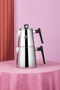 Karaca Space Powersteel Pro Paslanmaz Çelik Çaydanlık Gümüş