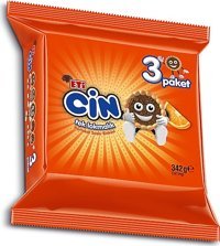 Eti Cin Portakallı Bisküvi 3x114 gr