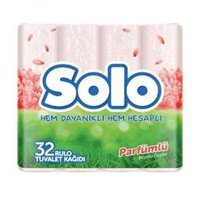 Solo 2 Katlı Kokulu Renkli 32'li Rulo Tuvalet Kağıdı