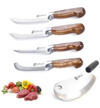 Sürlaz 13 cm Ahşap - Çelik Et Bıçağı