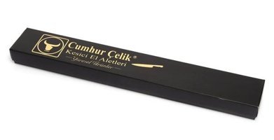 Cumhur Çelik 61008 25 cm Ahşap - Çelik Et Bıçağı