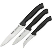 Pirge 13 cm Çelik Et Bıçağı 3'lü