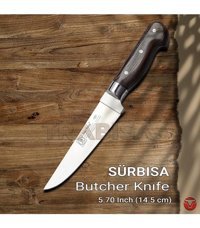 Sürbisa 61011 15 cm Ahşap - Çelik Et Bıçağı
