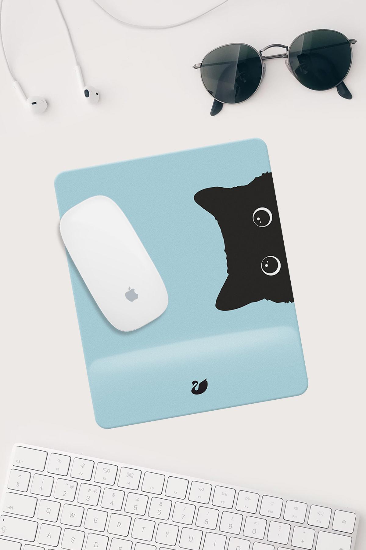 Baskı Tech Jel Dolgulu Pvc Yüzey 19x23 cm Gaming Mousepad Mavi