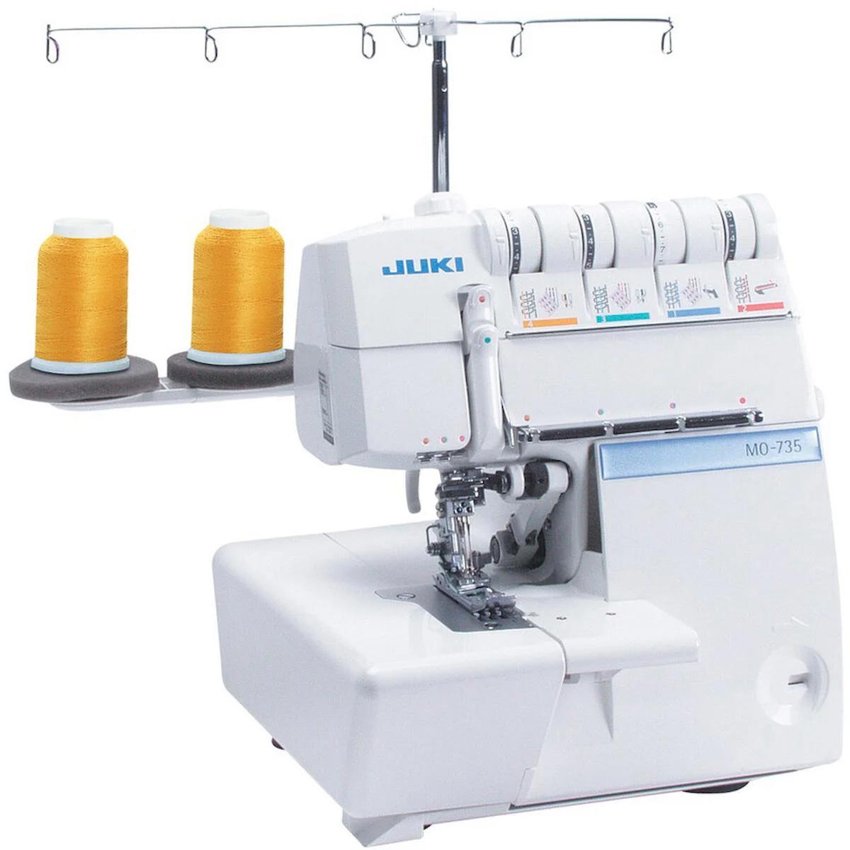 Juki MO-735 Overloklu Elektrikli Ev Tipi Dikiş Makinesi