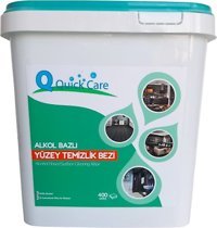 Quickcare Alkol Bazlı 400 Yaprak Yüzey Temizleme Mendili