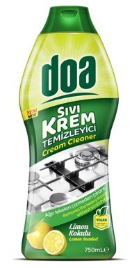 Doa Limon Kokulu Sıvı Krem Mutfak ve Banyo Temizleyici 750 ml