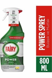 Fairy Power 3ü1 Arada Sıvı Sprey Mutfak Temizleyici 800 ml