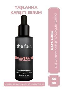 The Fair Yaşlanma Karşıtı Serum %3 Kolajen Nemlendiricili Jel Yüz Maskesi 30 ml