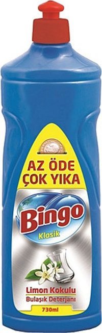 Bingo Limon Kokulu El Bulaşık Deterjanı 24x730 ml