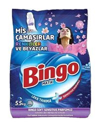Bingo Matik Renkliler ve Beyazlar İçin 36 Yıkama Toz Deterjan 5.5 kg
