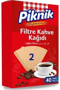 Piknik 2 Numara Filtre Kahve Kağıdı 40'lı