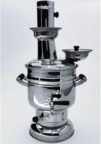 Sözenler KS-11 4.5 lt Çelik Tek Demlikli Tek Musluklulu Elektrikli Semaver Gümüş