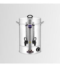 Remta R13 2200 W 12 lt Çelik Çift Musluklulu Elektrikli Semaver Gümüş