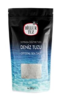 Billur İyotlu Kristal Deniz Tuzu Paket 500 gr