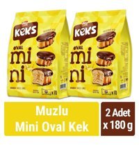 Bifa Keks Mini Oval Muzlu Kek 2x180 gr