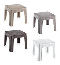 Holiday Monoblok 44x44 cm Çok Renkli Kare Plastik Bahçe Masası