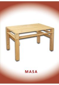 Evoke 120x70 cm Kahverengi Dikdörtgen Ahşap Bahçe Masası