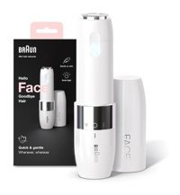 Braun FS1000 Yüz Genital Bölge Koltuk Altı Bacak için Tek Başlıklı Kablosuz Işıklı Epilasyon Aleti Beyaz
