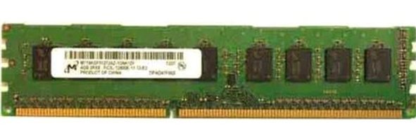 Micron MT18KSF51272AZ-1G6K1ZE 4 GB DDR3 1x4 1600 MHz Ram