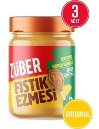 Züber %100 Fıstık Ezmesi 3x315 gr