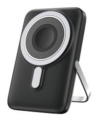 Wiwu WI-P018 10000 mAh Hızlı Şarj Mıknatıslı Dijital Göstergeli USB Type C Powerbank Siyah