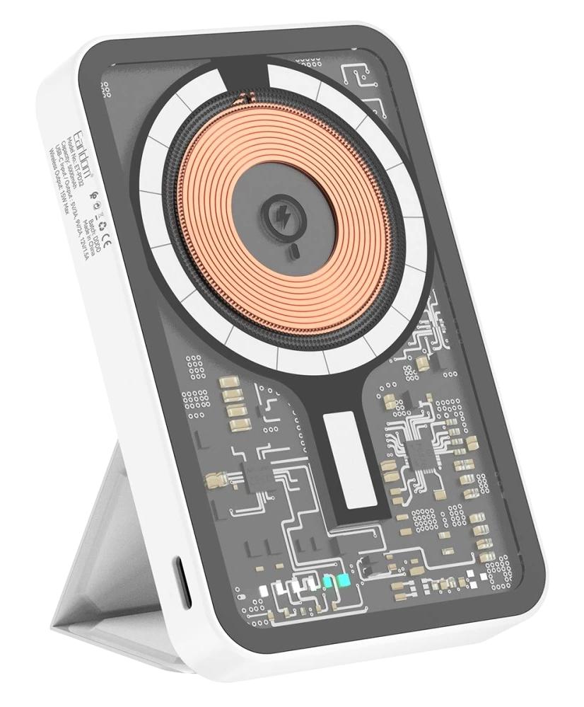 Earldom PD32 5000 mAh Hızlı Şarj USB Powerbank Beyaz