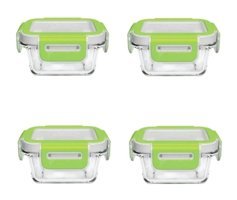 Paşabahçe 53802 8'li Cam Saklama Kabı 4x115 ml