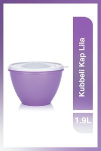 Tupperware Kubbeli 2'li Plastik Saklama Kabı 1.9 lt