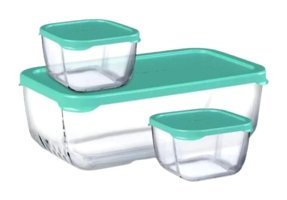 Paşabahçe 95455 6'lı Cam Saklama Kabı