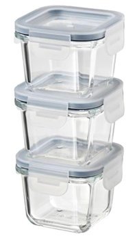 Ikea 6'lı Cam Saklama Kabı 180 ml