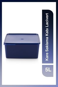 Tupperware Kare 2'li Plastik Saklama Kabı 5 lt