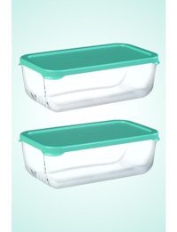 Paşabahçe Snowbox 4'lü Cam Saklama Kabı 2x1.2 lt