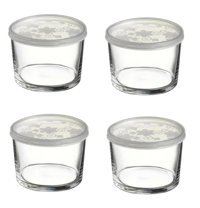 Paşabahçe Pb42230 8'li Cam Saklama Kabı 4x220 ml