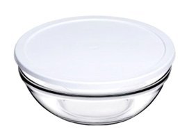 Paşabahçe 53573 2'li Beyaz Kapaklı Cam Saklama Kabı 1.7 lt