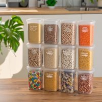 Porsima 24'lü Plastik Saklama Kabı 12x1.3 lt