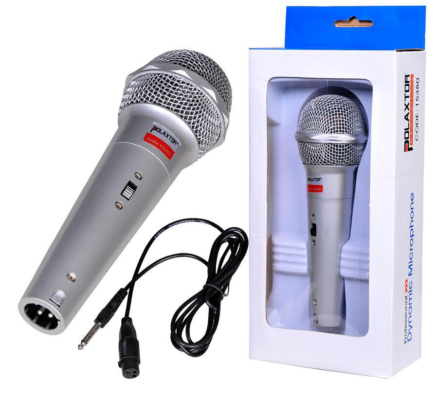 Polaxtor 3MT Condenser Kablolu Yayıncı Gri El Mikrofon
