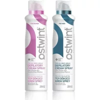 Ostwint Professional Tüm Ciltler İçin Tüm Vücut Genital Bölge Erkek-Kadın Tüy Dökücü Sprey 2x150 ml