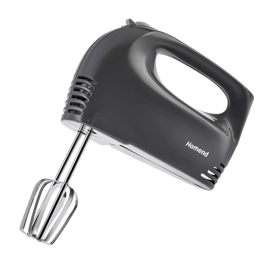 Homend Foodrunner 2036H 300 W Hamur Yoğurmalı Çırpıcılı Turbo Fonksiyonlu Siyah El Mikseri