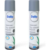 Delta Zex Kuru Ciltler İçin Tüm Vücut Genital Bölge Kadın Tüy Dökücü Sprey 2x200 ml