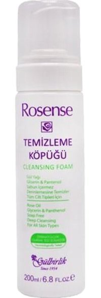 Rosense Tüm Ciltler Yüz Temizleyici Köpük 200 ml
