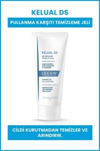 Ducray Kelual DS Pullanma Karşıtı Tüm Ciltler Yüz Temizleme Jeli 200 ml