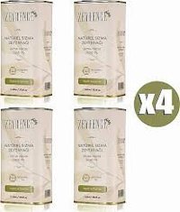 Zeyrence Soğuk Sıkım Teneke Sızma Zeytinyağı 4x1 lt